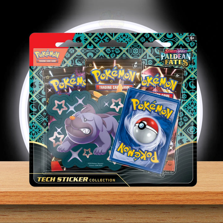 Pokémon Paldean Fates Tech Sticker Blister