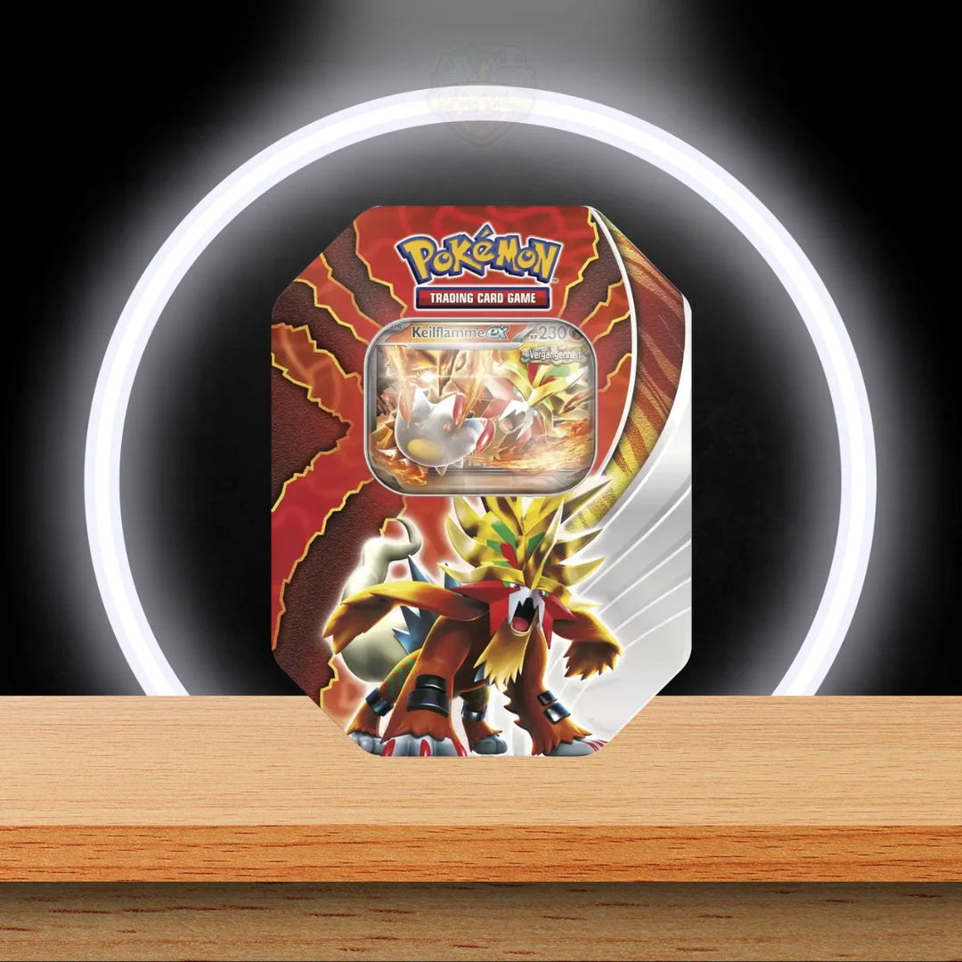 Pokémon Paradox Schicksale Herbst Tin 2024