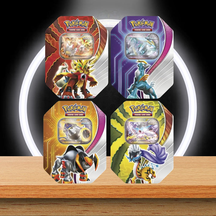 Pokémon Paradox Schicksale Herbst Tin 2024