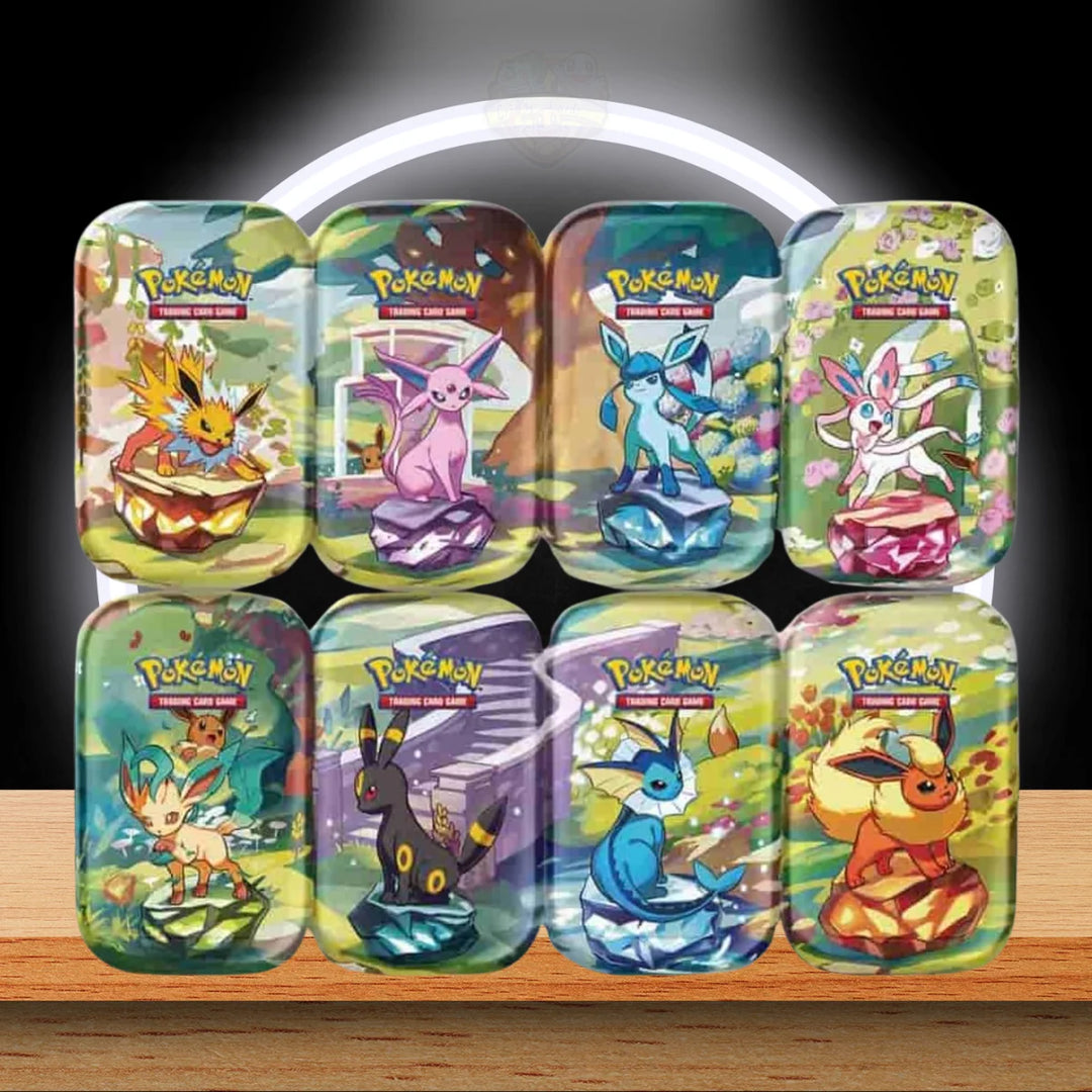 Pokémon Prismatic Evolutions Mini Tin