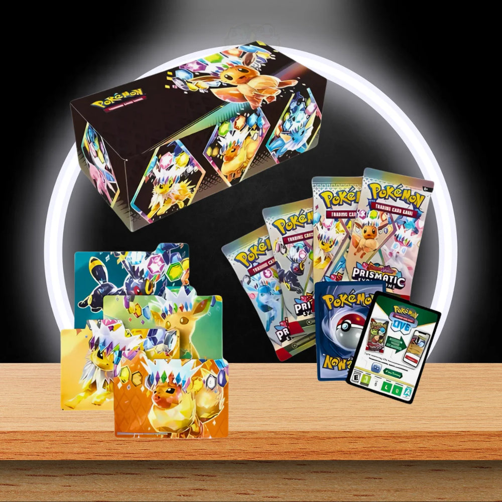 Pokémon Prismatic Evolutions Surprise Box Collection Box
