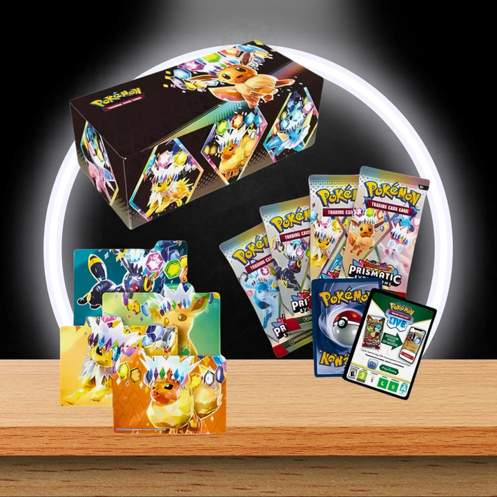 Pokémon Prismatic Evolutions Surprise Box Collection Box