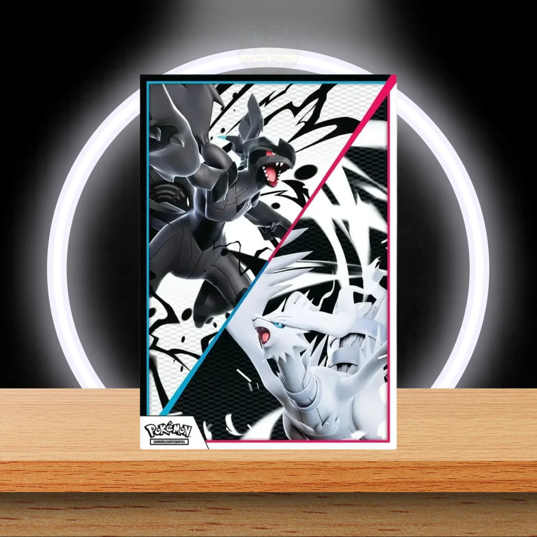 Pokémon Schwarze Blitze & Weiße Flammen Poster Kollektion