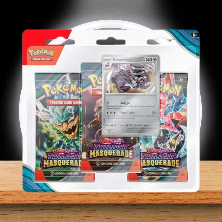 Pokémon Twilight Masquerade 3-Pack Blister