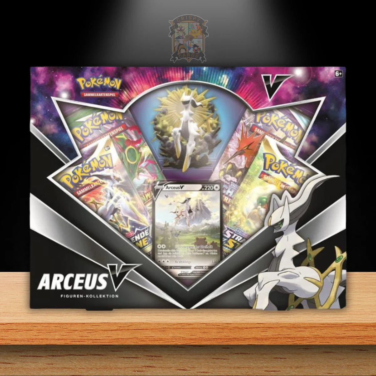 Pokémon Arceus V Figuren-Kollektion (DE) – Arceus Box – CrispyCards