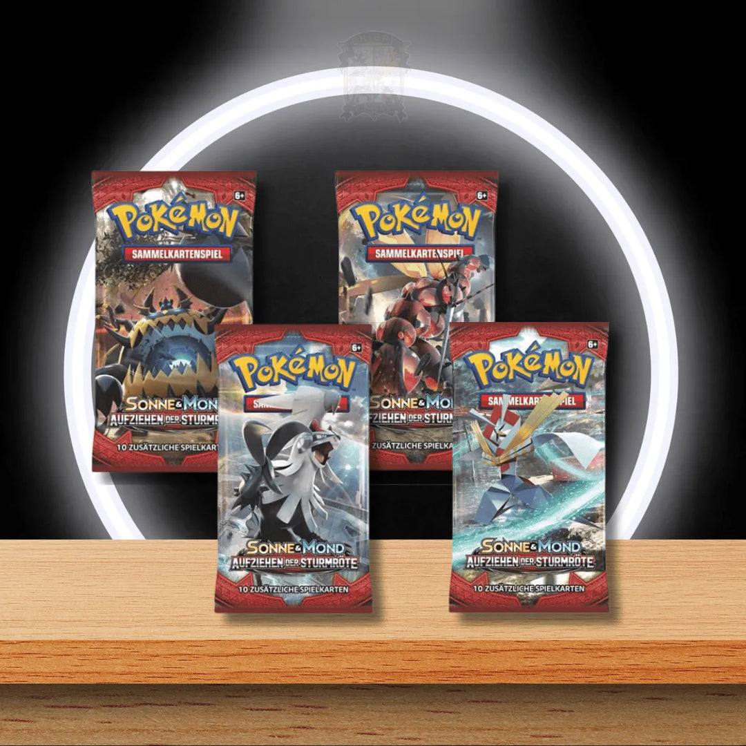 Pokémon Aufziehen der Sturmröte Display (DE)