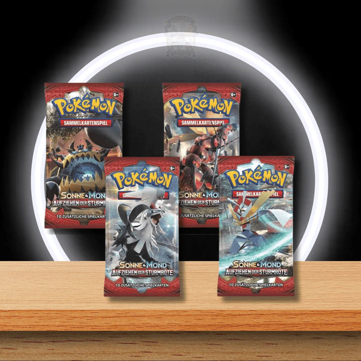 Pokémon Aufziehen der Sturmröte Display (DE)