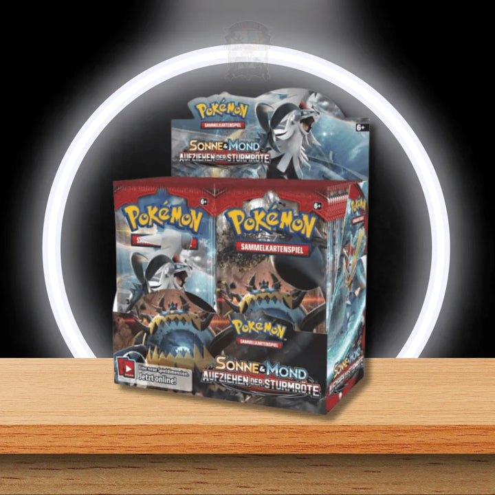 Pokémon Aufziehen der Sturmröte Display (DE)