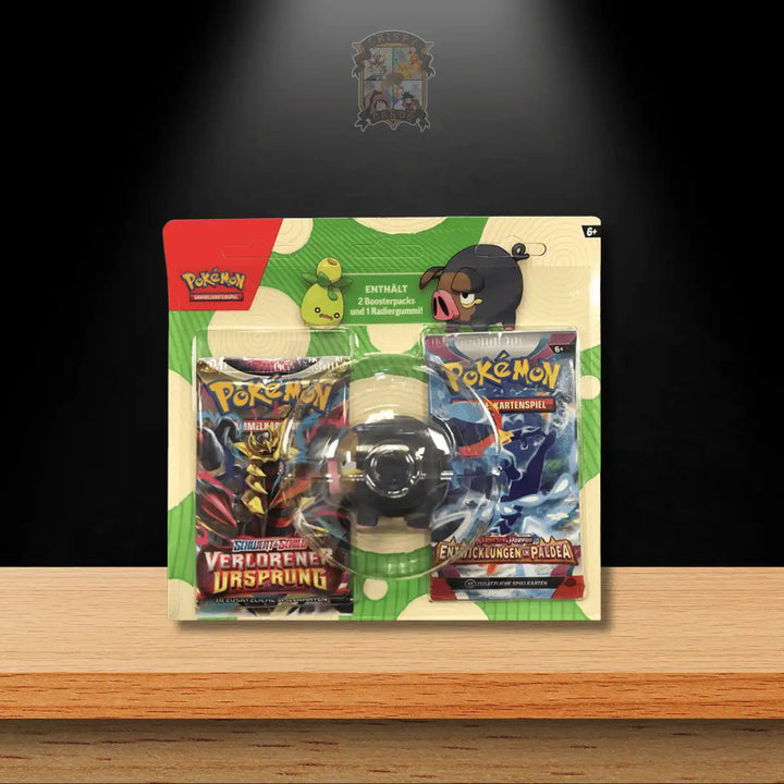 Pokémon Back to School 2023 Eraser 2-Pack Blister (DE)