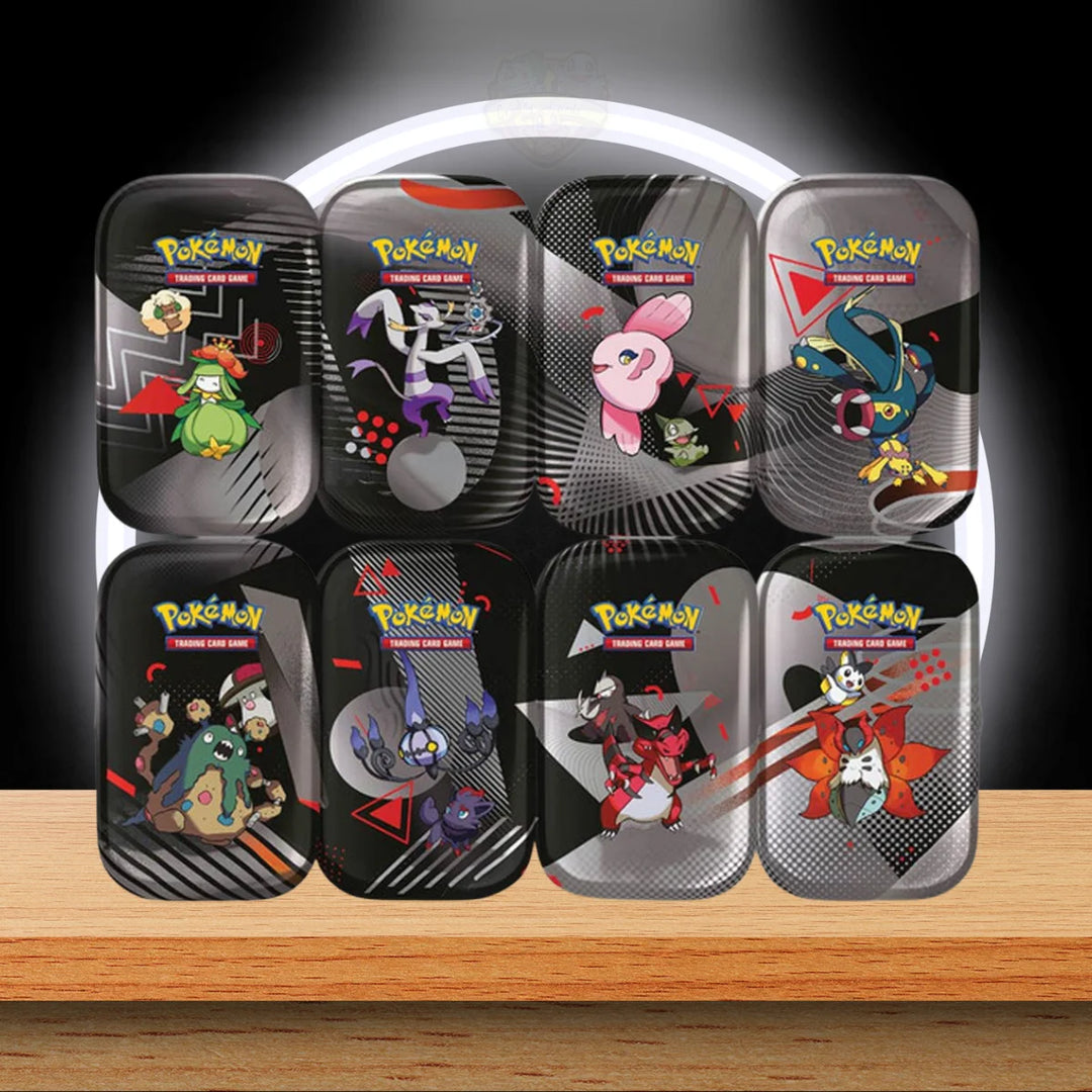 Pokémon Black Bolt & White Flare Unova Mini Tin Display (ENG)