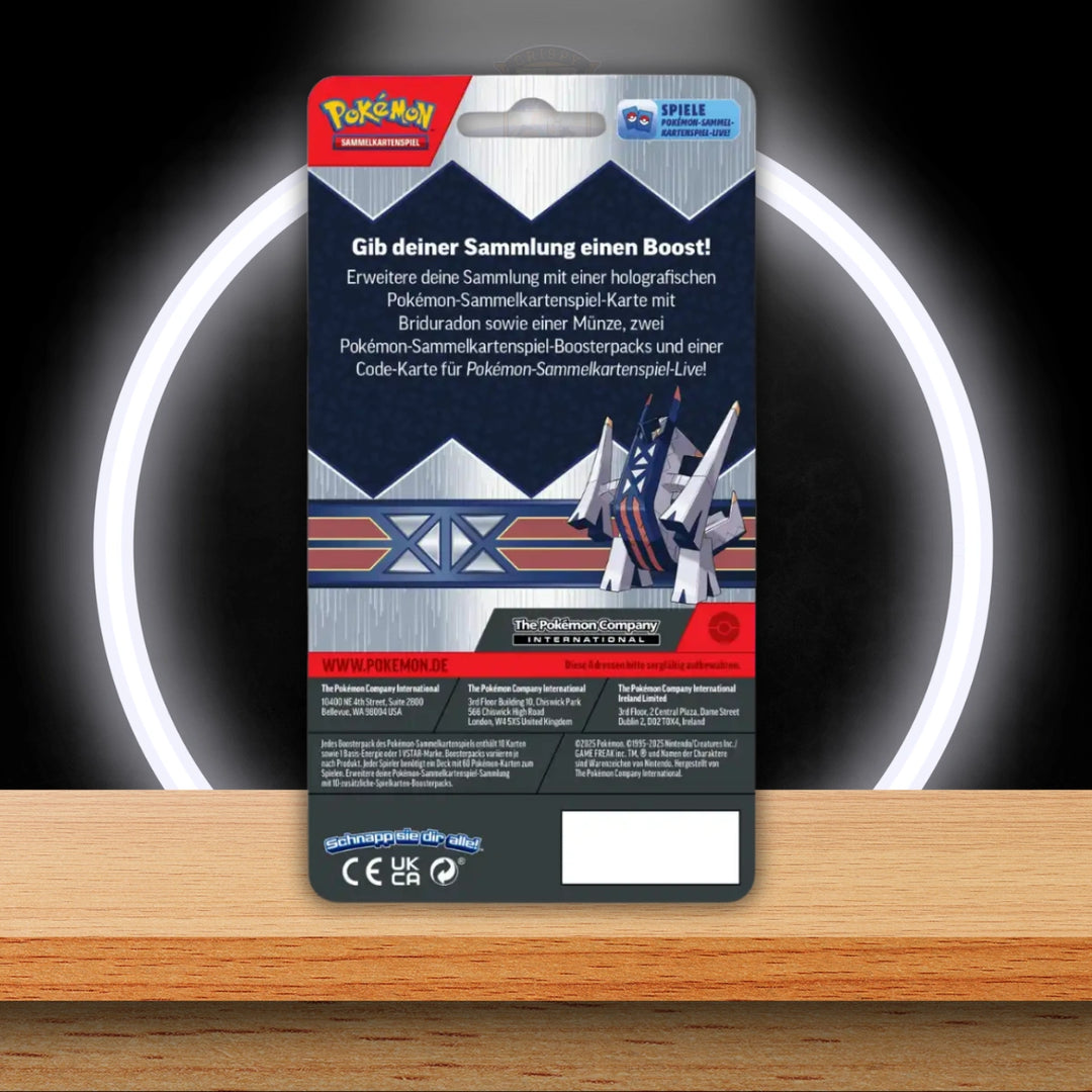 Pokémon Briduradon Enhanced 2-Pack Blister (DE)
