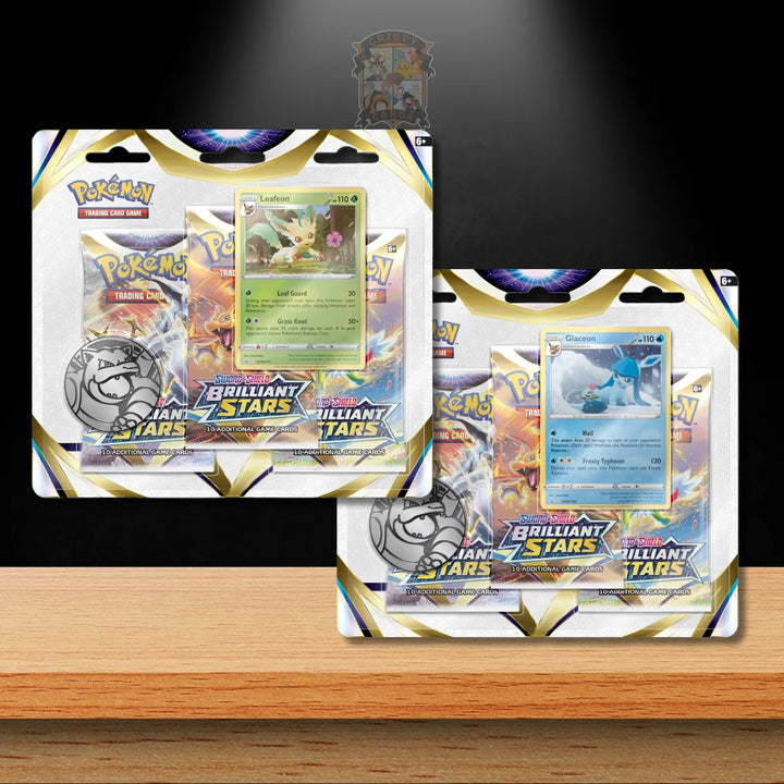 Pokémon Brilliant Stars 3-Pack Blister (ENG)