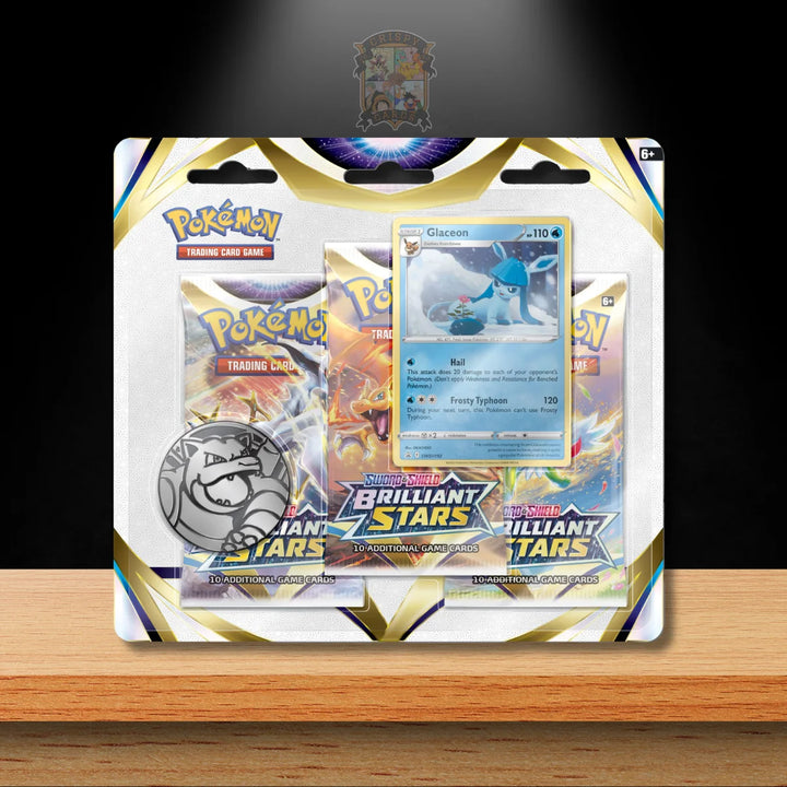 Pokémon Brilliant Stars 3-Pack Blister (ENG)