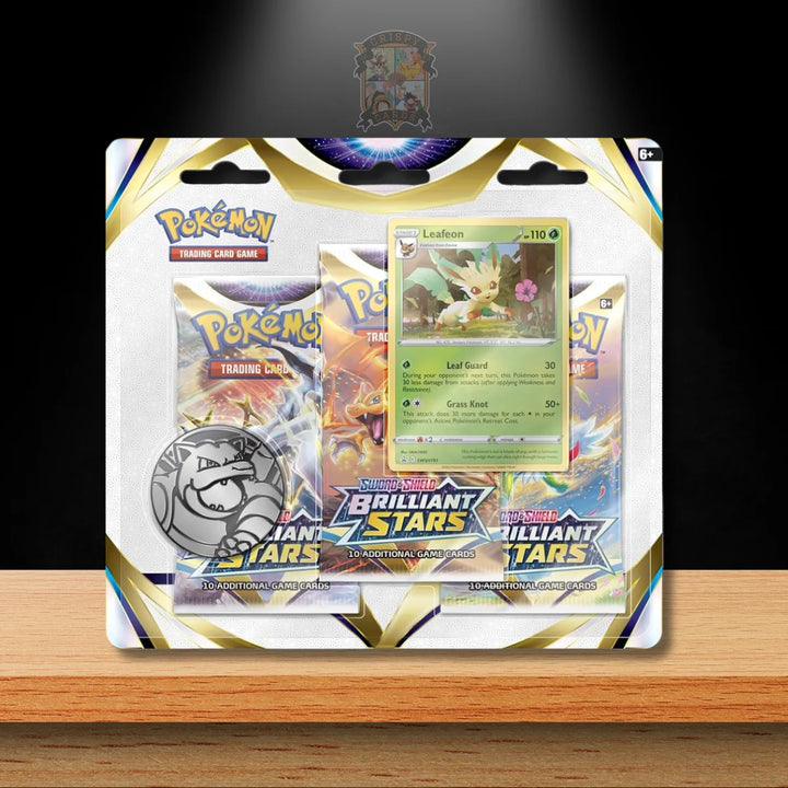Pokémon Brilliant Stars 3-Pack Blister