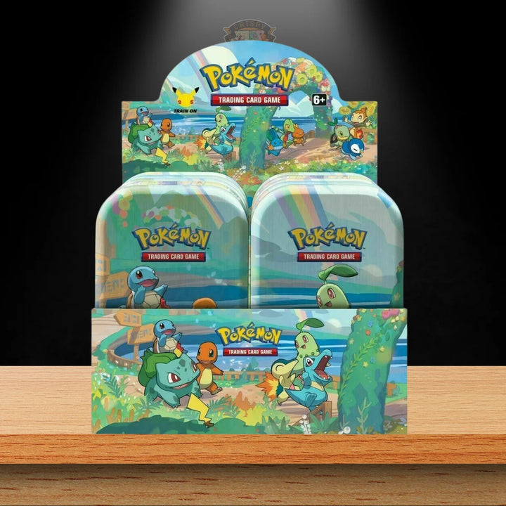 Pokémon Celebrations Mini Tin Display