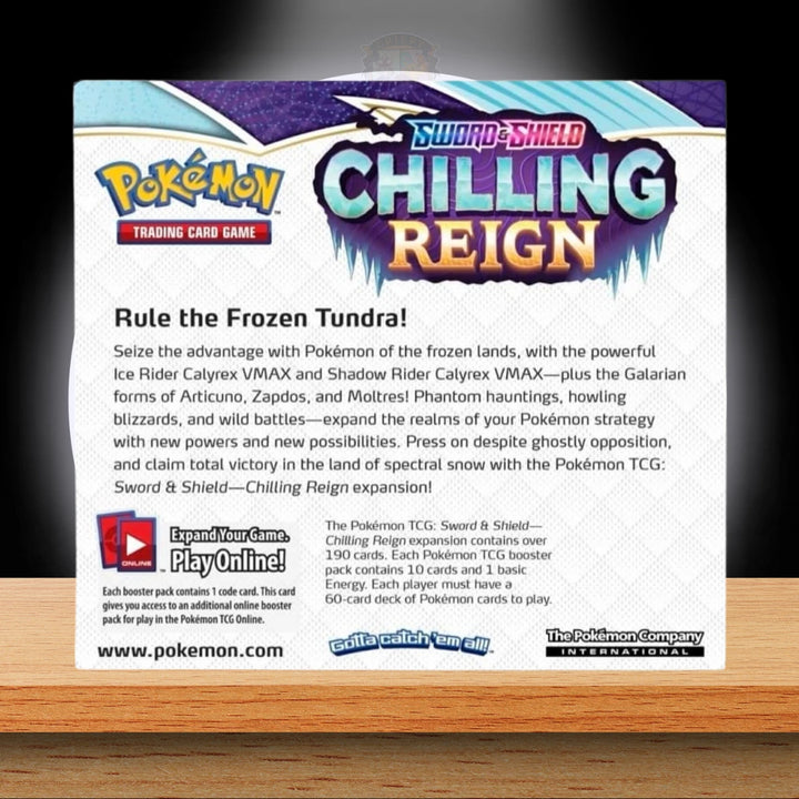 Pokémon Chilling Reign Display (ENG)