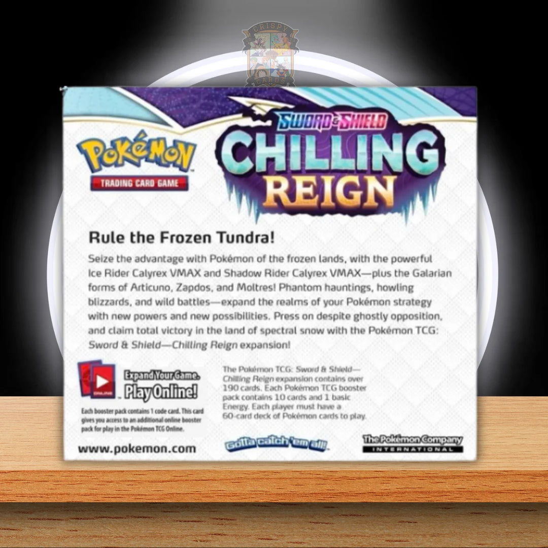 Pokémon Chilling Reign Display