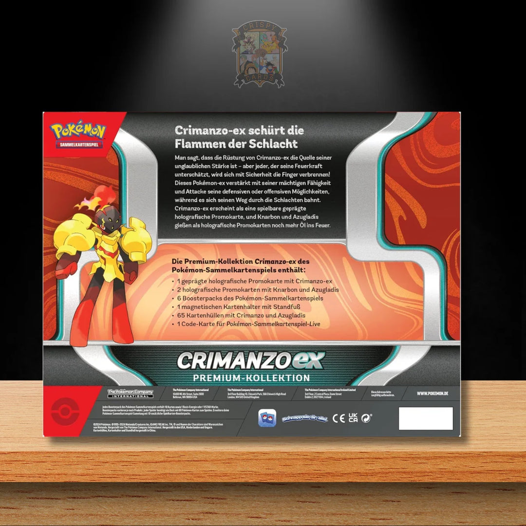Pokémon Crimanzo EX Premium-Kollektion