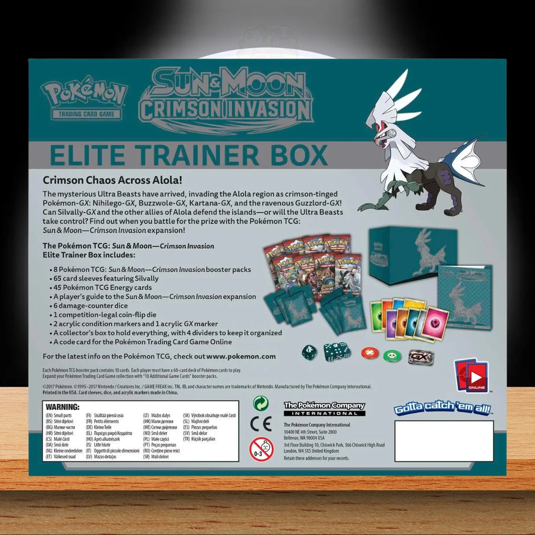 Pokémon Crimson Invasion Elite Trainer Box (ENG)