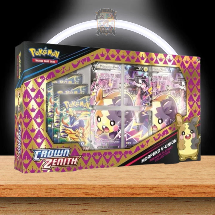 Pokémon Crown Zenith Morpeko V-UNION Premium Playmat Collection