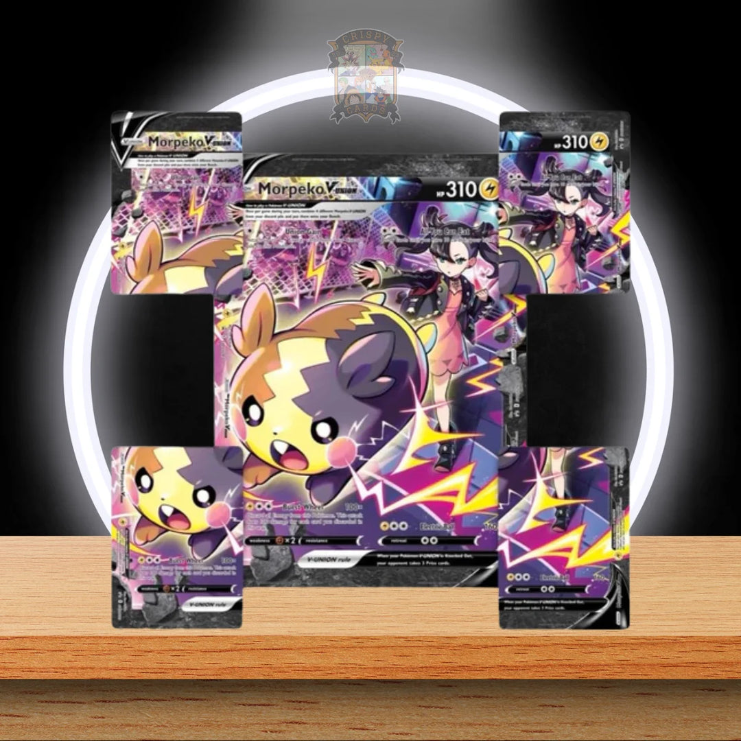 Pokémon Crown Zenith Morpeko V-UNION Premium Playmat Collection