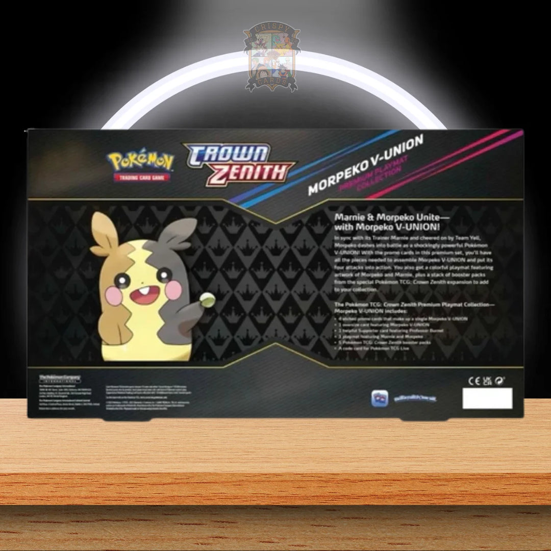 Pokémon Crown Zenith Morpeko V-UNION