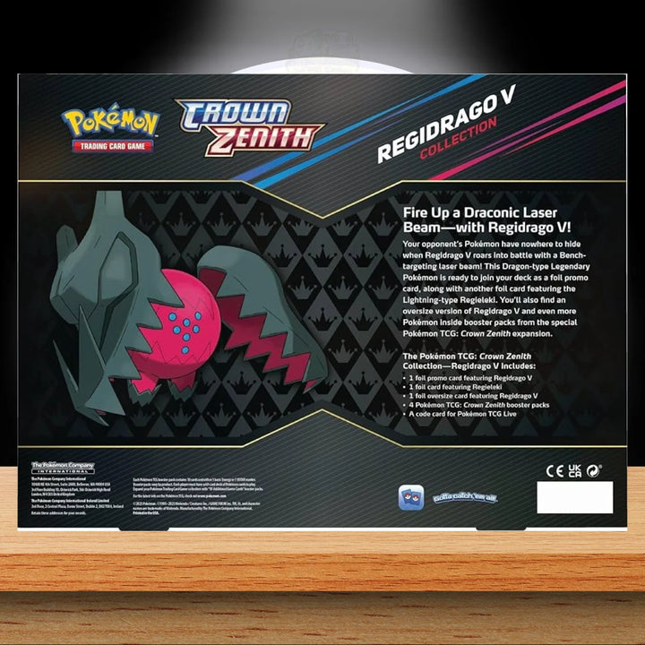 Pokemon Crown Zenith Regidrago V Collection