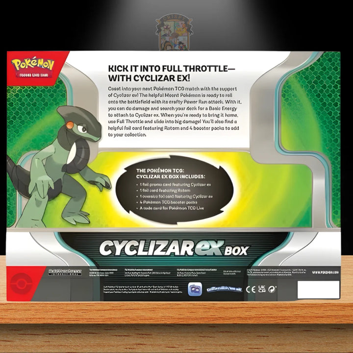 Pokemon Cyclizar EX Box