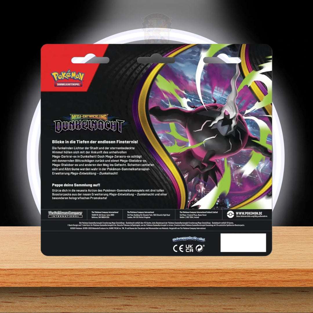 Pokémon Dunkelnacht 3-Pack Blister (DE)