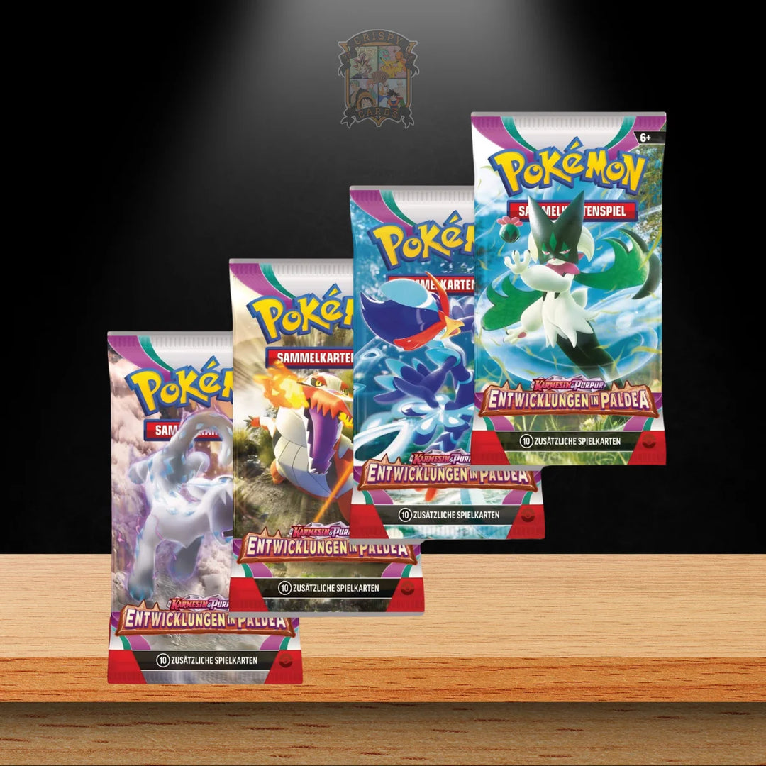 Pokémon Entwicklungen in Paldea Booster (DE)