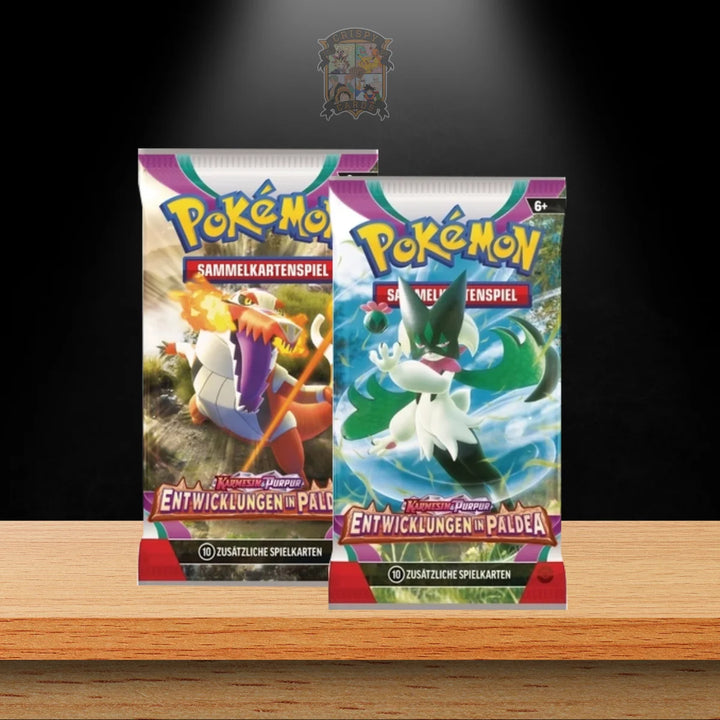 Pokémon Entwicklungen in Paldea Booster (DE)