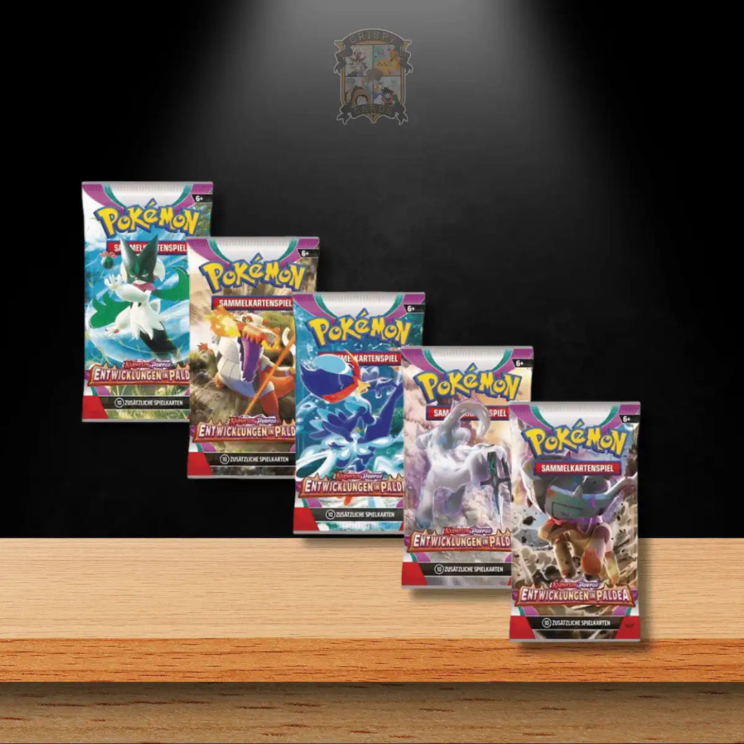 Pokémon Entwicklungen in Paldea Display (DE)