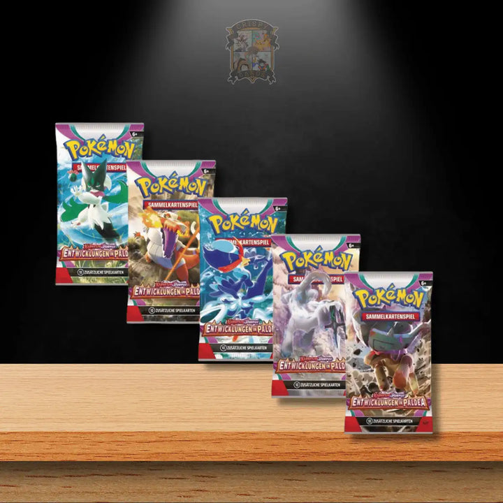 Pokémon Entwicklungen in Paldea Display (DE)