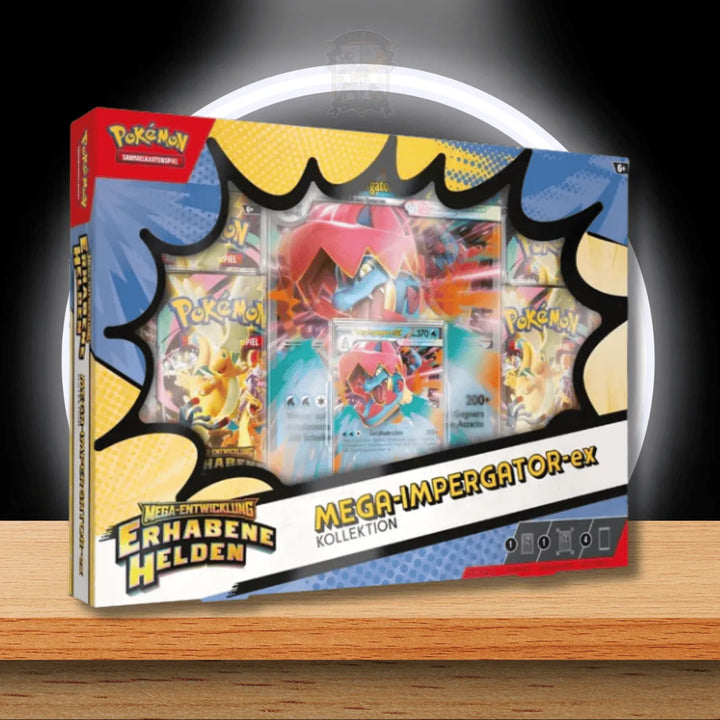 Pokémon Erhabene Helden Mega Impergator ex Box (DE)