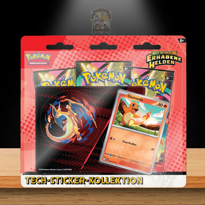 Pokémon Erhabene Helden Tech Sticker Kollektion