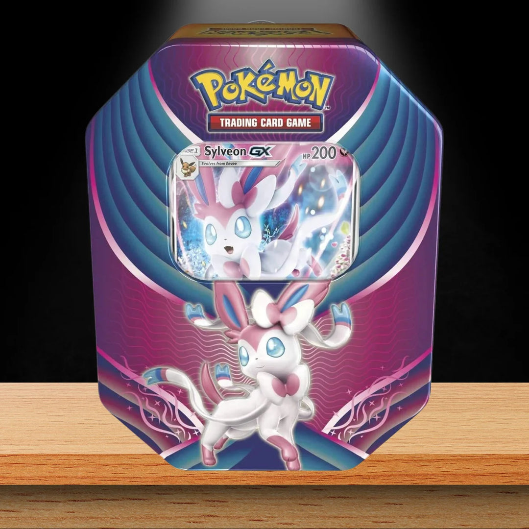 Pokémon Evolution Celebration Sylveon GX Tin Box