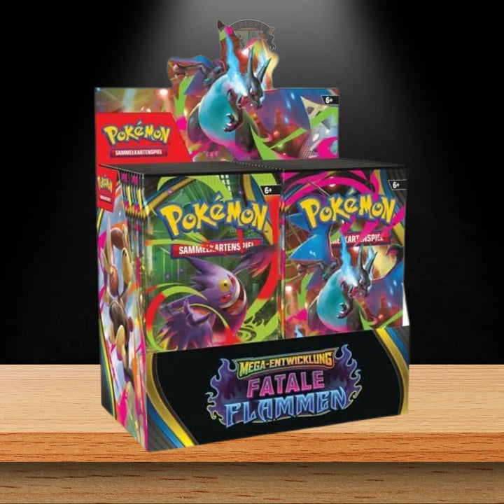 Pokémon Fatale Flammen Display