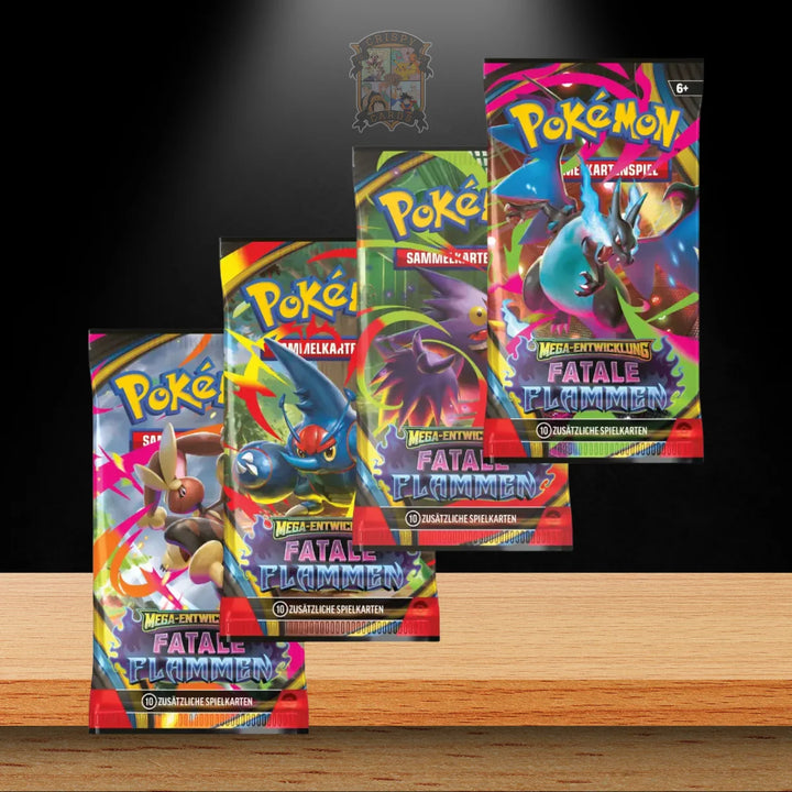 Pokémon Fatale Flammen Display