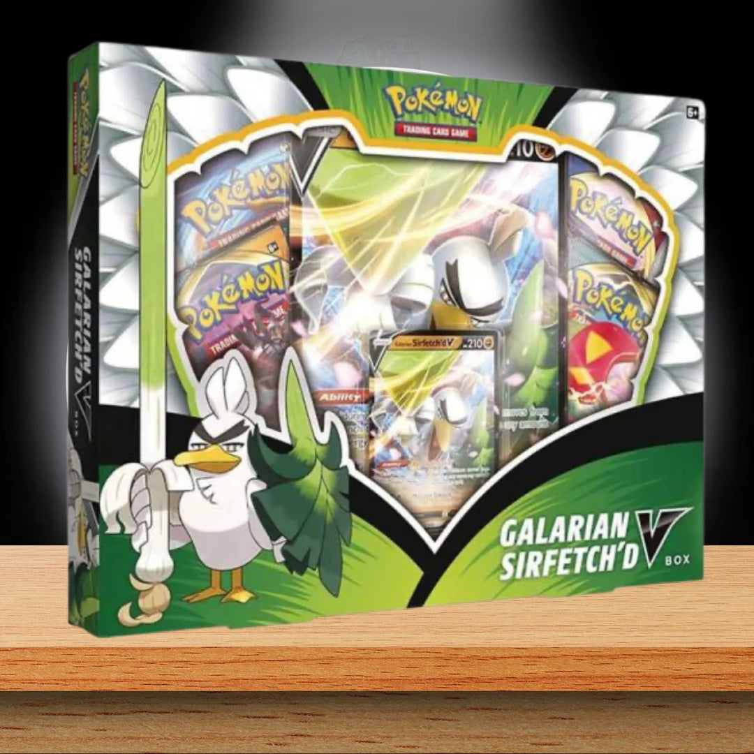 Pokémon Galarian Sirfetch'd V Box