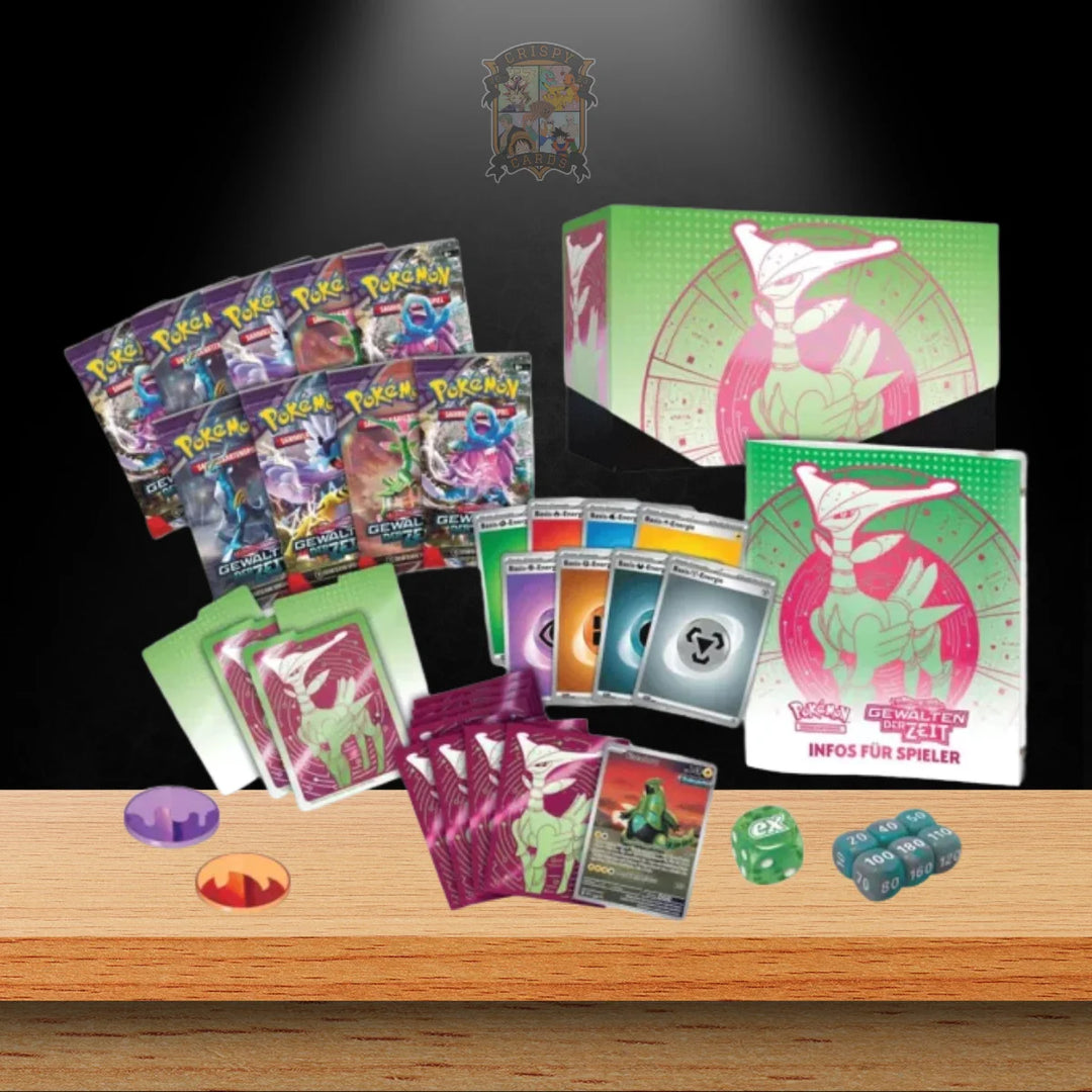 Pokémon Gewalten der Zeit Top Trainer Box