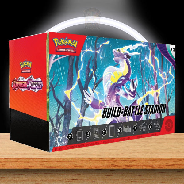Pokémon Karmesin und Purpur Build & Battle Stadium Box (DE)