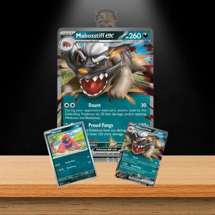 Pokémon Mabosstiff ex Box