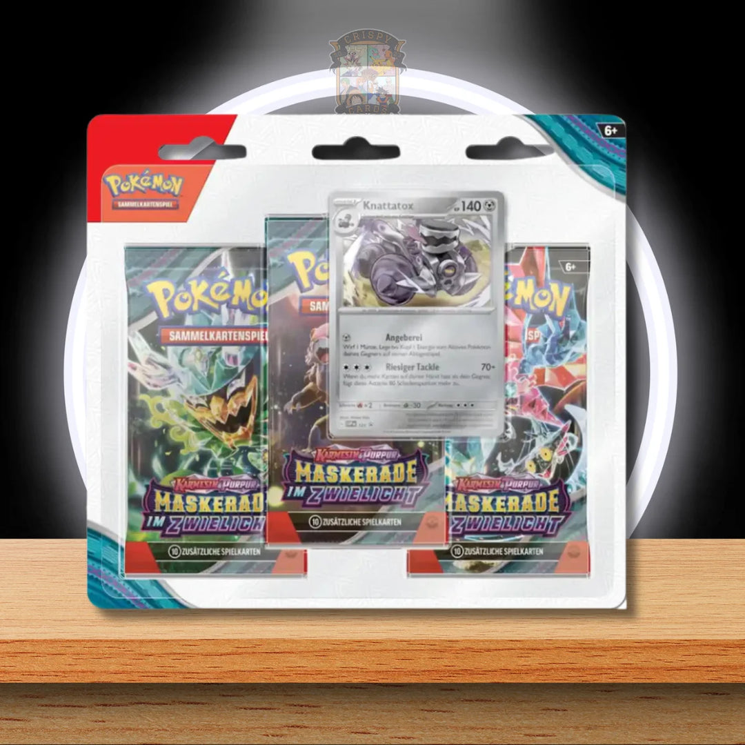 Pokémon Maskerade im Zwielicht 3-Pack Blister