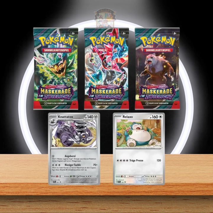 Pokémon Maskerade im Zwielicht 3-Pack Blister
