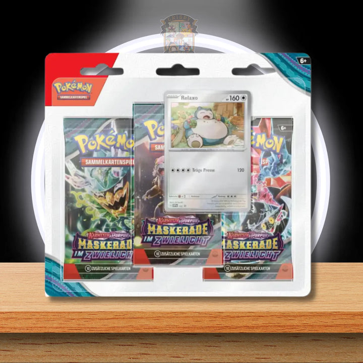 Pokémon Maskerade im Zwielicht 3-Pack Blister