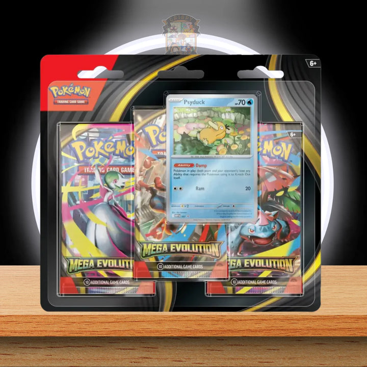 Pokémon Mega Evolution 3-Pack Blister