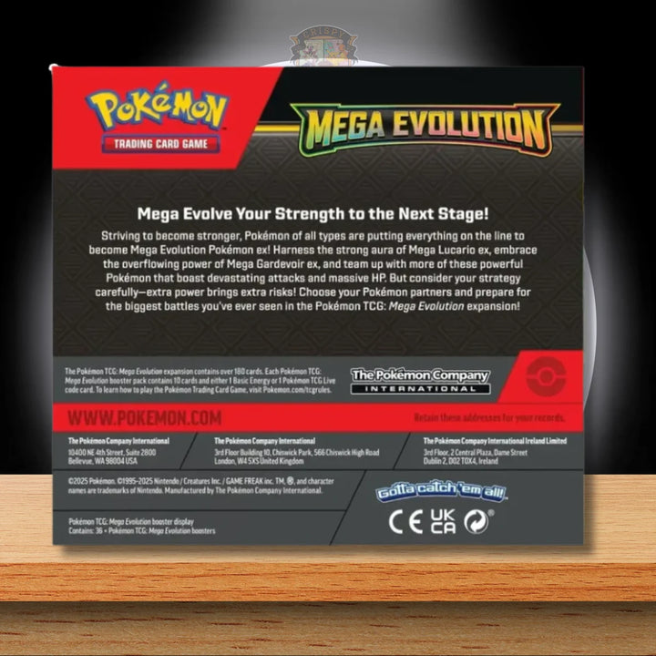 Pokémon Mega Evolution Display