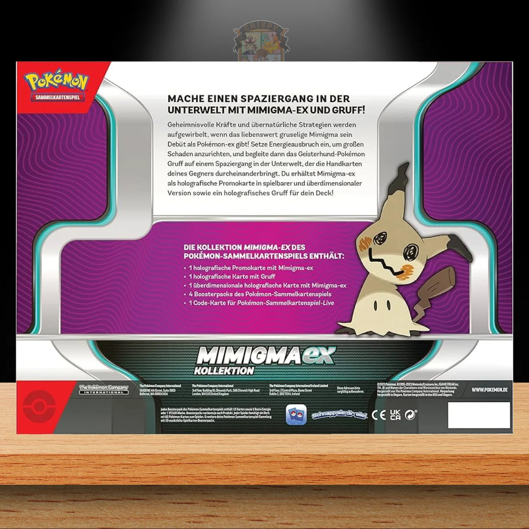 Pokemon Mimigma EX Box