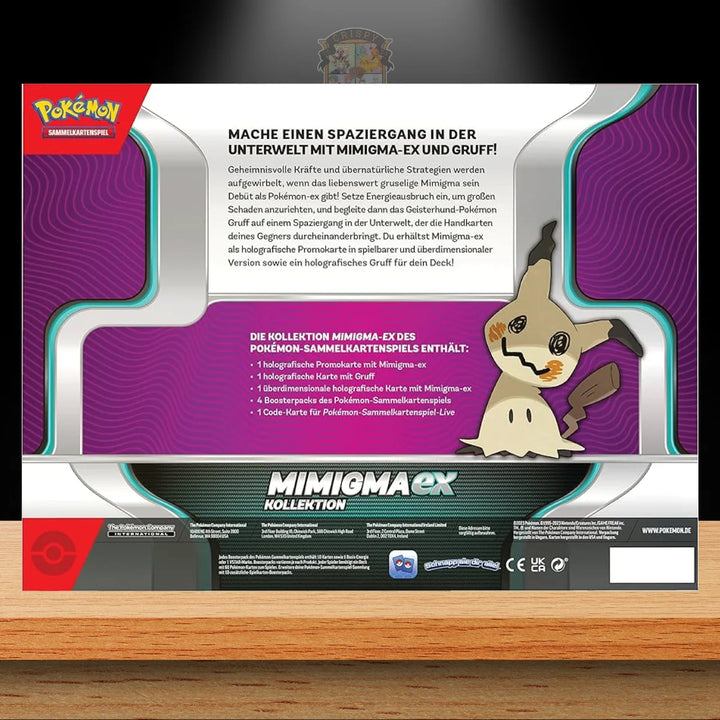 Pokemon Mimigma EX Box