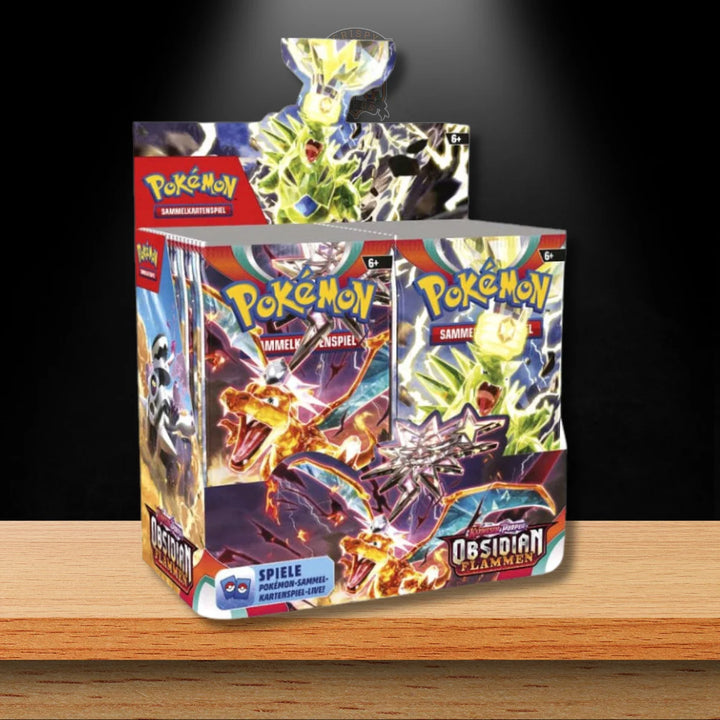 Pokémon Obsidian Flammen Display